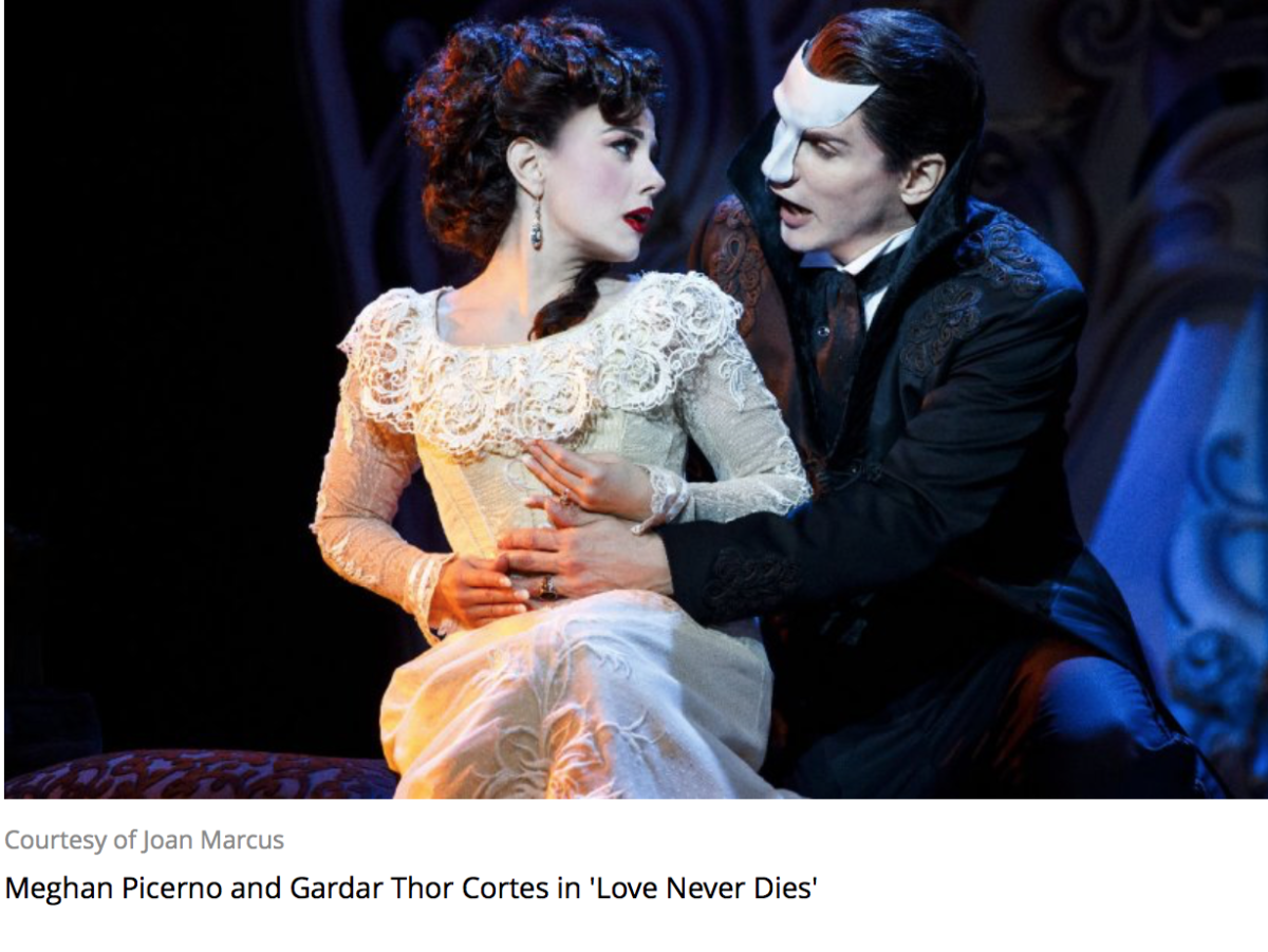 Andrew Lloyd Webber's "Love Never Dies": Theater Review - Deborah Wilker